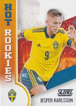 2021-22 Score FIFA - Hot Rookies #15 Jesper Karlsson Front