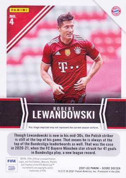 2021-22 Score FIFA - Next Level Stats #4 Robert Lewandowski Back