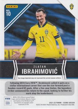 2021-22 Score FIFA - Next Level Stats #10 Zlatan Ibrahimovic Back