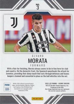 2021-22 Score FIFA - Score Team #3 Alvaro Morata Back