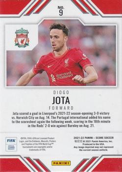 2021-22 Score FIFA - Score Team #9 Diogo Jota Back