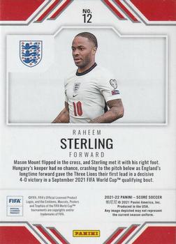 2021-22 Score FIFA - Score Team #12 Raheem Sterling Back