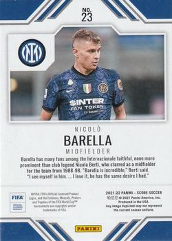 2021-22 Score FIFA - Score Team #23 Nicolo Barella Back