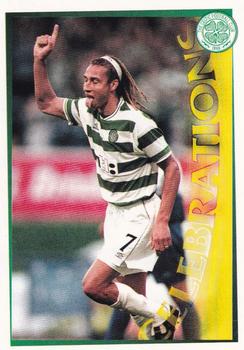 2000-01 Panini Here Come the Bhoys Celtic Football Club #132 Henrik Larsson Front