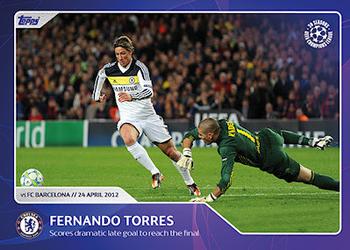 2022 Topps UEFA Champions League 30 Seasons Celebration #008 Fernando Torres Front