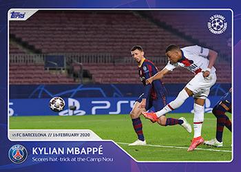 2022 Topps UEFA Champions League 30 Seasons Celebration #009 Kylian Mbappé Front