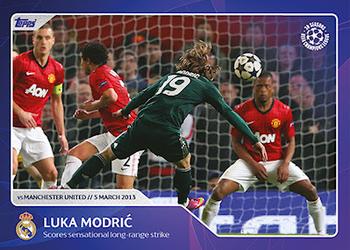 2022 Topps UEFA Champions League 30 Seasons Celebration #036 Luka Modrić Front