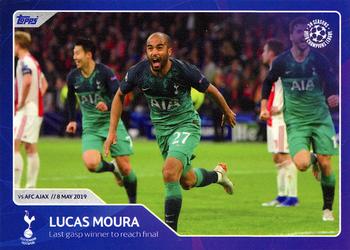 2022 Topps UEFA Champions League 30 Seasons Celebration #040 Lucas Moura Front