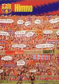 1996-97 F.C. Barcelona #3 Himno Front
