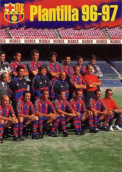 1996-97 F.C. Barcelona #8 Plantilla 96-97 Front