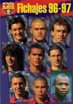 1996-97 F.C. Barcelona #10 Fichajes 96-97 Front