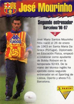 1996-97 F.C. Barcelona #12 José Mourinho Back