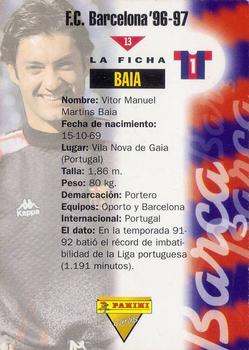 1996-97 F.C. Barcelona #13 Baia Back