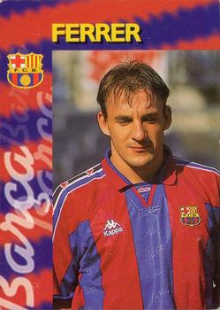 1996-97 F.C. Barcelona #14 Ferrer Front