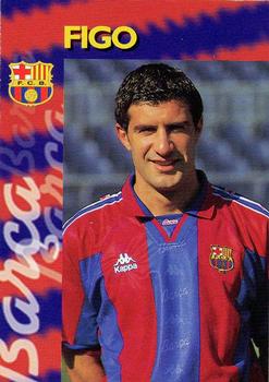 1996-97 F.C. Barcelona #18 Figo Front