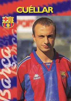 1996-97 F.C. Barcelona #22 Cuéllar Front