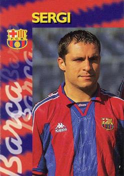 1996-97 F.C. Barcelona #23 Sergi Front