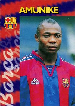 1996-97 F.C. Barcelona #27 Amunike Front