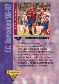 1996-97 F.C. Barcelona #45 Giovanni Back