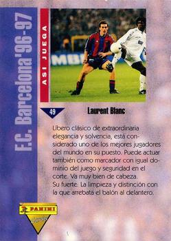 1996-97 F.C. Barcelona #49 Blanc Back