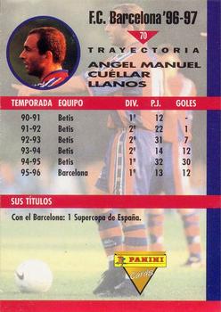 1996-97 F.C. Barcelona #70 Cuéllar Back