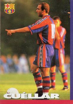 1996-97 F.C. Barcelona #70 Cuéllar Front