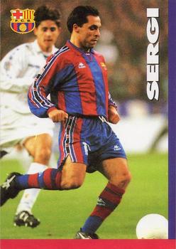 1996-97 F.C. Barcelona #71 Sergi Front