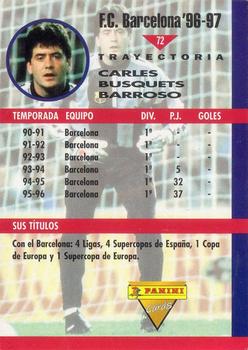 1996-97 F.C. Barcelona #72 Busquets Back
