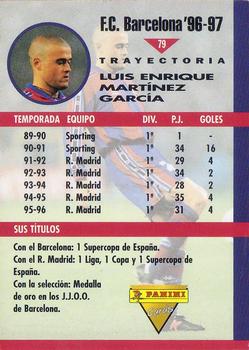 1996-97 F.C. Barcelona #79 Luis Enrique Back