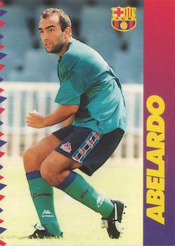 1996-97 F.C. Barcelona #87 Abelardo Front