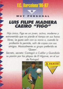 1996-97 F.C. Barcelona #90 Figo Back