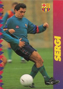 1996-97 F.C. Barcelona #95 Sergi Front