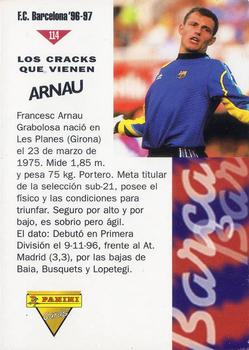 1996-97 F.C. Barcelona #114 Arnau Back