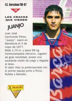 1996-97 F.C. Barcelona #119 Juanjo Back