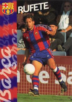 1996-97 F.C. Barcelona #120 Rufete Front