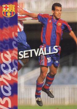 1996-97 F.C. Barcelona #121 Setvalls Front