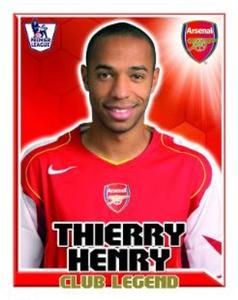 2010-11 Topps Premier League 2011 #41 Thierry Henry Front