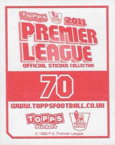 2010-11 Topps Premier League 2011 #70 Craig Gardner Back