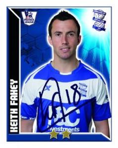 2010-11 Topps Premier League 2011 #74 Keith Fahey Front