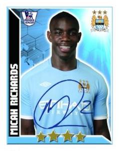 2010-11 Topps Premier League 2011 #245 Micah Richards Front