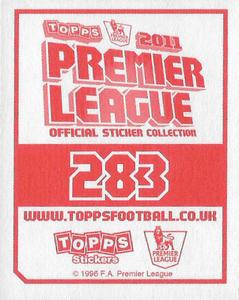 2010-11 Topps Premier League 2011 #283 Mike Williamson Back