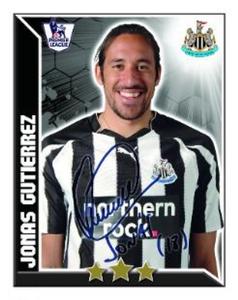 2010-11 Topps Premier League 2011 #290 Jonas Gutierrez Front