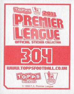 2010-11 Topps Premier League 2011 #304 Abdoulaye Faye Back