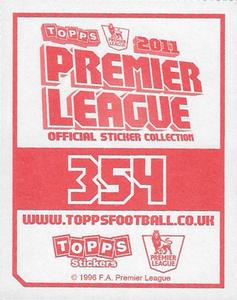2010-11 Topps Premier League 2011 #354 Badge Back
