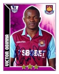 2010-11 Topps Premier League 2011 #389 Victor Obinna Front