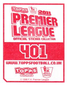 2010-11 Topps Premier League 2011 #401 Gary Caldwell Back
