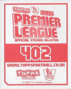 2010-11 Topps Premier League 2011 #402 Ben Watson Back