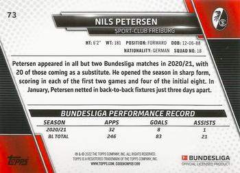 2021-22 Topps Bundesliga - Speckle Foil #73 Nils Petersen Back