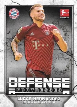 2021-22 Topps Bundesliga - Defense Fortresses #DF-LH Lucas Hernández Front
