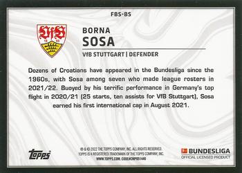 2021-22 Topps Bundesliga - Foreign Bundesliga Sensations #FBS-BS Borna Sosa Back
